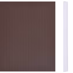 vidaXL Garden Privacy Screen Fence Panels Porch Blind Windbreak 4 pcs PVC - 35 x 0.19 m/ 1 pcs - Additional view 2
