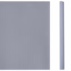 vidaXL Garden Privacy Screen PVC 35 m Matte Light Grey Fence Strip Roll Home - Additional view 3
