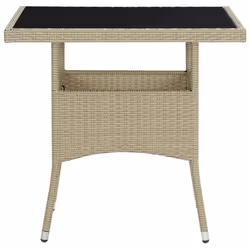 VidaXL 310551 outdoor table Beige