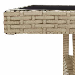 VidaXL 310551 outdoor table Beige