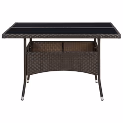 VidaXL 310556 outdoor table Brown