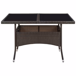 VidaXL 310556 outdoor table Brown