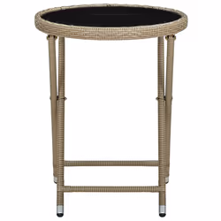 VidaXL 310559 outdoor table Beige