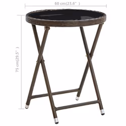 VidaXL 310560 outdoor table Brown - Additional view 6