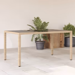 VidaXL 310576 outdoor table Beige