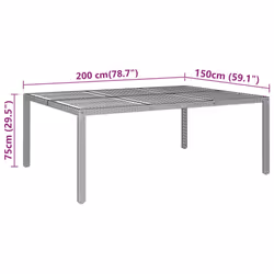 VidaXL 310591 outdoor table - Additional view 5