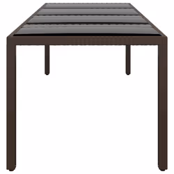 VidaXL 310595 outdoor table Brown
