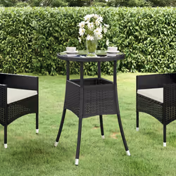 VidaXL 310598 outdoor table Black