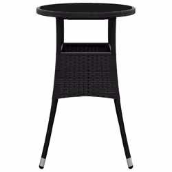 VidaXL 310598 outdoor table Black