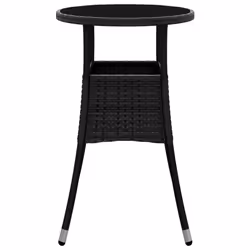 VidaXL 310598 outdoor table Black - Additional view 4