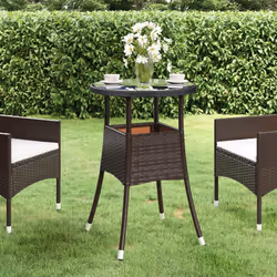 VidaXL 310599 outdoor table Brown