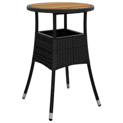 VidaXL 310602 outdoor table Black