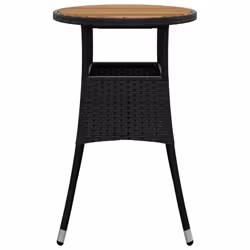 VidaXL 310602 outdoor table Black