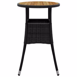 VidaXL 310602 outdoor table Black - Additional view 4
