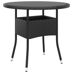 VidaXL 310604 outdoor table Black