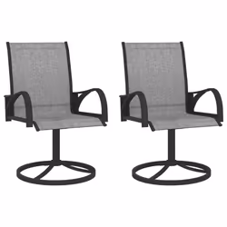 VidaXL 312167, Terrace, Steel, Textile, Grey, 575 mm, 720 mm, 940 mm