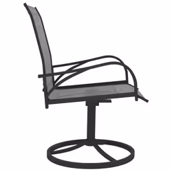 VidaXL 312167 outdoor chair Terrace Steel, Textile Grey - Additional view 4