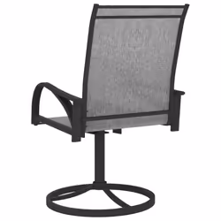 VidaXL 312167 outdoor chair Terrace Steel, Textile Grey - Additional view 5
