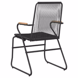 VidaXL 312173 outdoor chair Terrace Polyvinyl chloride (PVC), Steel, Teak - Additional view 6
