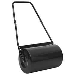 vidaXL Lawn Roller Field Grass Roller Gardening Levelling Outdoor Hand Roller - black