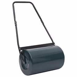 vidaXL Lawn Roller Field Grass Roller Gardening Levelling Outdoor Hand Roller - green and black
