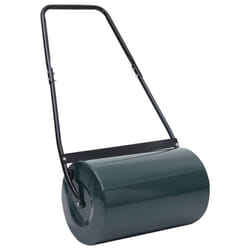 vidaXL Lawn Roller Field Grass Roller Gardening Levelling Outdoor Hand Roller - green and black