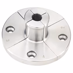 vidaXL Self-centering Wood Chuck Set Tool Lathe Chuck for 3.75 Inch Steel - Additional view 4