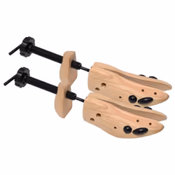vidaXL Solid Pine Wood Shoe Trees Size 36-40 Wooden Shoe Shape Holder House