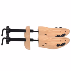 vidaXL Solid Pine Wood Shoe Trees Size 36-40 Wooden Shoe Shape Holder House