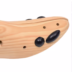 vidaXL Solid Pine Wood Shoe Trees 2 Pairs Size 36-40 Wooden Shoe Shape Holder - Additional view 6