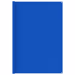 vidaXL Tent Carpet 250x450 cm Blue Patio Outdoor Camping Rug Tent Accessory