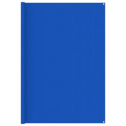 vidaXL Tent Carpet 250x450 cm Blue Patio Outdoor Camping Rug Tent Accessory