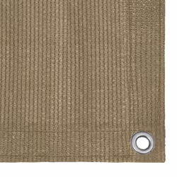 vidaXL Tent Carpet 300x400 cm Taupe Outdoor Camping Rug Patio Carpet Picnic - Additional view 2