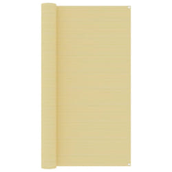vidaXL Tent Carpet 200x300 cm Beige Patio Outdoor Camping Rug Tent Accessory