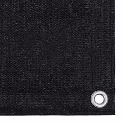 vidaXL Tent Carpet 250x400 cm Black Patio Outdoor Camping Rug Tent Accessory