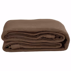 vidaXL Tent Carpet Outdoor Camping Hiking Rug Patio Accessory Picnic Tent - brown, 200 x 200 cm - Additional view 2