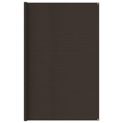 vidaXL Tent Carpet 300x600 cm Brown Patio Outdoor Camping Rug Tent Accessory