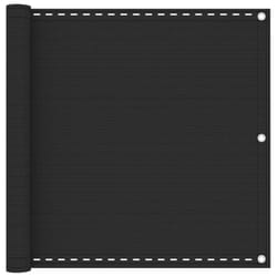 vidaXL Balcony Screen Anthracite 90x300 cm HDPE Outdoor Privacy Patio Sunshade