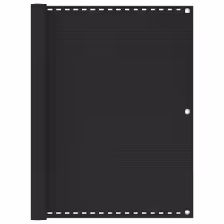 vidaXL Balcony Screen Anthracite HDPE Outdoor Garden Sunshade Privacy Screen