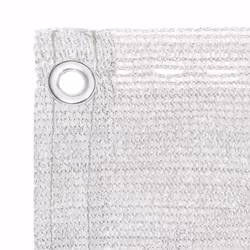 vidaXL Balcony Screen White Balcony Privacy Fence Outdoor Screen Protective - Additional view 2