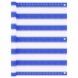 vidaXL Balcony Screen HDPE Outdoor Garden Protective Fence Privacy Sunshade - 75 x 400 cm