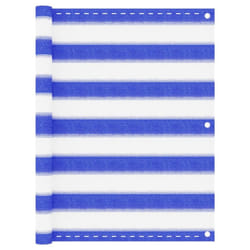 vidaXL Balcony Screen HDPE Outdoor Garden Protective Fence Privacy Sunshade - 75 x 500 cm