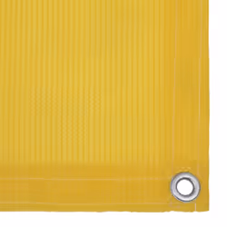 vidaXL Balcony Screen Yellow 75x400 cm HDPE Outdoor Privacy Sunshade Patio