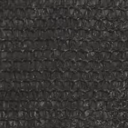 vidaXL Sunshade Sail 160 g/mÂ² Anthracite 2.5x2.5 m HDPE Outdoor Sunscreen