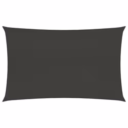 vidaXL Sunshade Sail 160 g/mÂ² Anthracite 2x4.5 m HDPE Garden Canopy Awning
