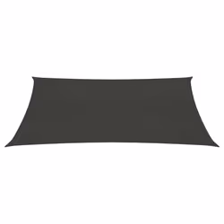 vidaXL Sunshade Sail 160 g/mÂ² Anthracite 2.5x3.5 m HDPE Garden Canopy Awning - Additional view 2