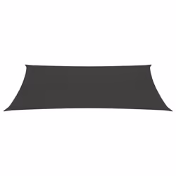 vidaXL Sunshade Sail 160 g/mÂ² Anthracite 3x5 m HDPE Garden Patio Canopy Awning