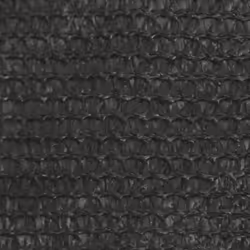 vidaXL Sunshade Sail 160 g/mÂ² Anthracite 2.5x2.5x3.5 m HDPE Garden Sunscreen