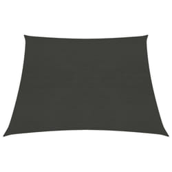 vidaXL Sunshade Sail 160 g/mÂ² Anthracite 3/4x2 m HDPE Outdoor Garden Sunscreen