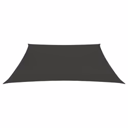 vidaXL Sunshade Sail 160 g/mÂ² Anthracite 3/4x2 m HDPE Outdoor Garden Sunscreen